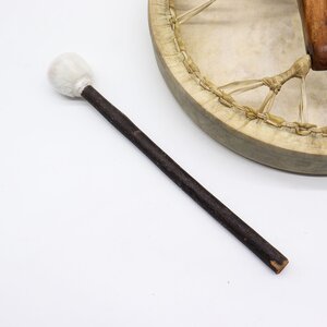 Spirit of the Wolf Sharman Drum Stick Tunable 40cm Handcrafted