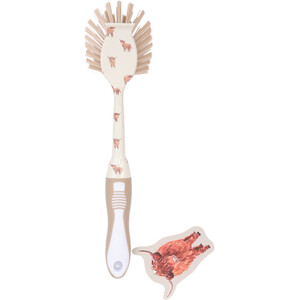 Highland Cow Dish Brush