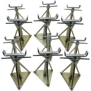 Static Caravan Axle Stands Large X12 (Mobile Home Support 15
