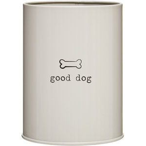 Adore Pets Grey Dog Food Storage Canister 1.2 Litre