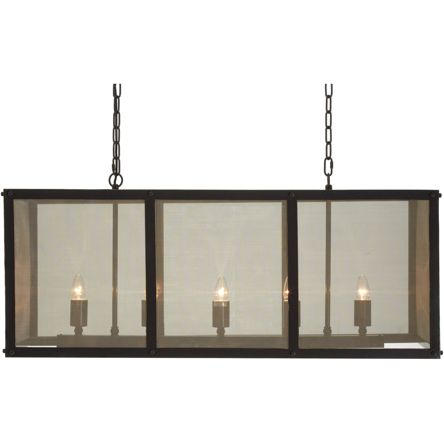 Hampstead Black Finish Wide Pendant Light With Hints of Gold - Gold