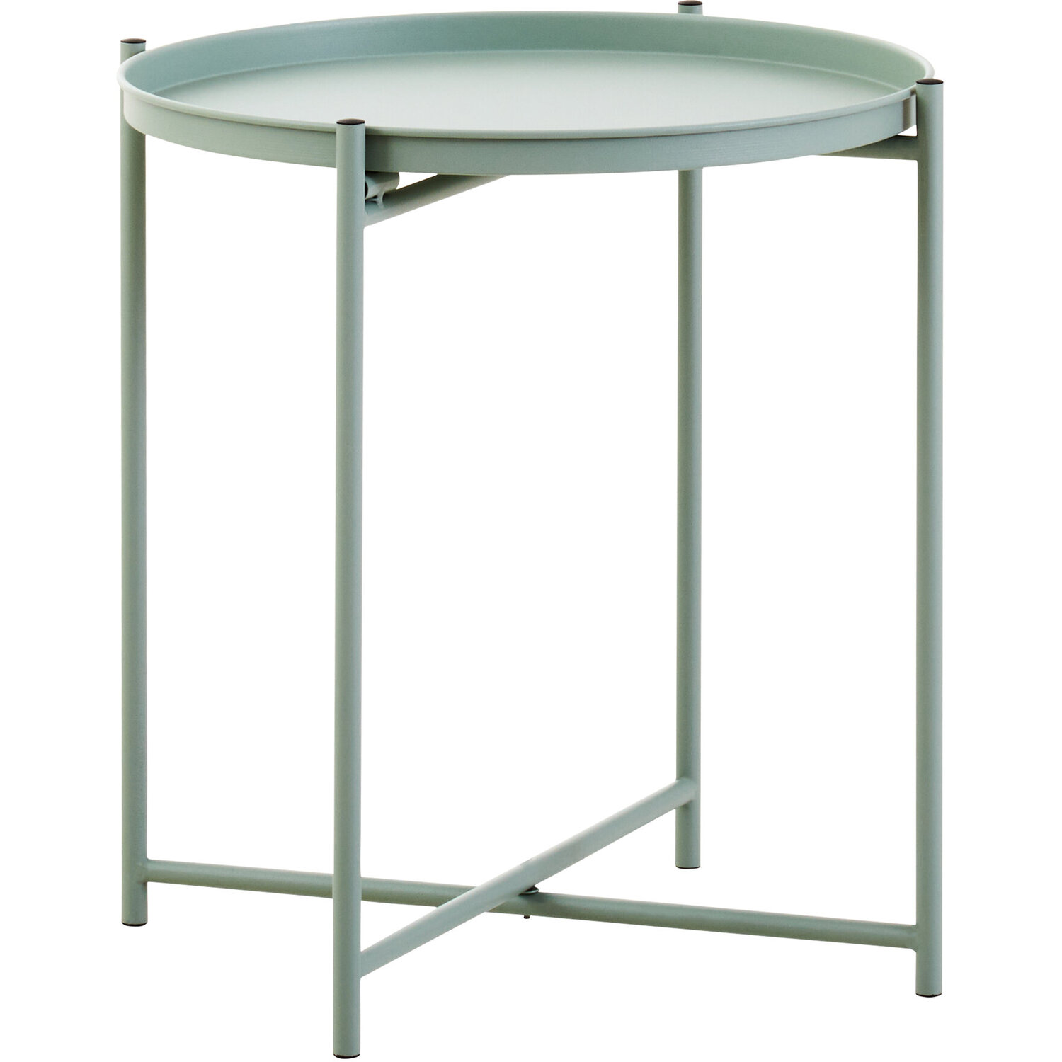 Trosa Green Iron Side Table - Green