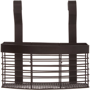 Sorello Hanging Storage Basket in Matte Black