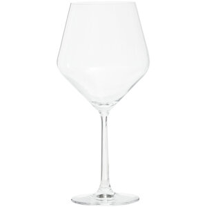 Ada Set Of 2 Crystal Burgundy Glasses