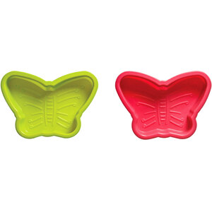 Hallie Silicone Baking Set Of Two Butterflies Cake Moulds