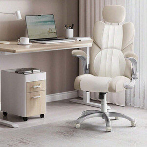 White SONGMICS Ergonomic Gaming Office Chair shot 14202059