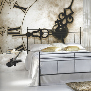 Timepiece Sepia Wall Mural