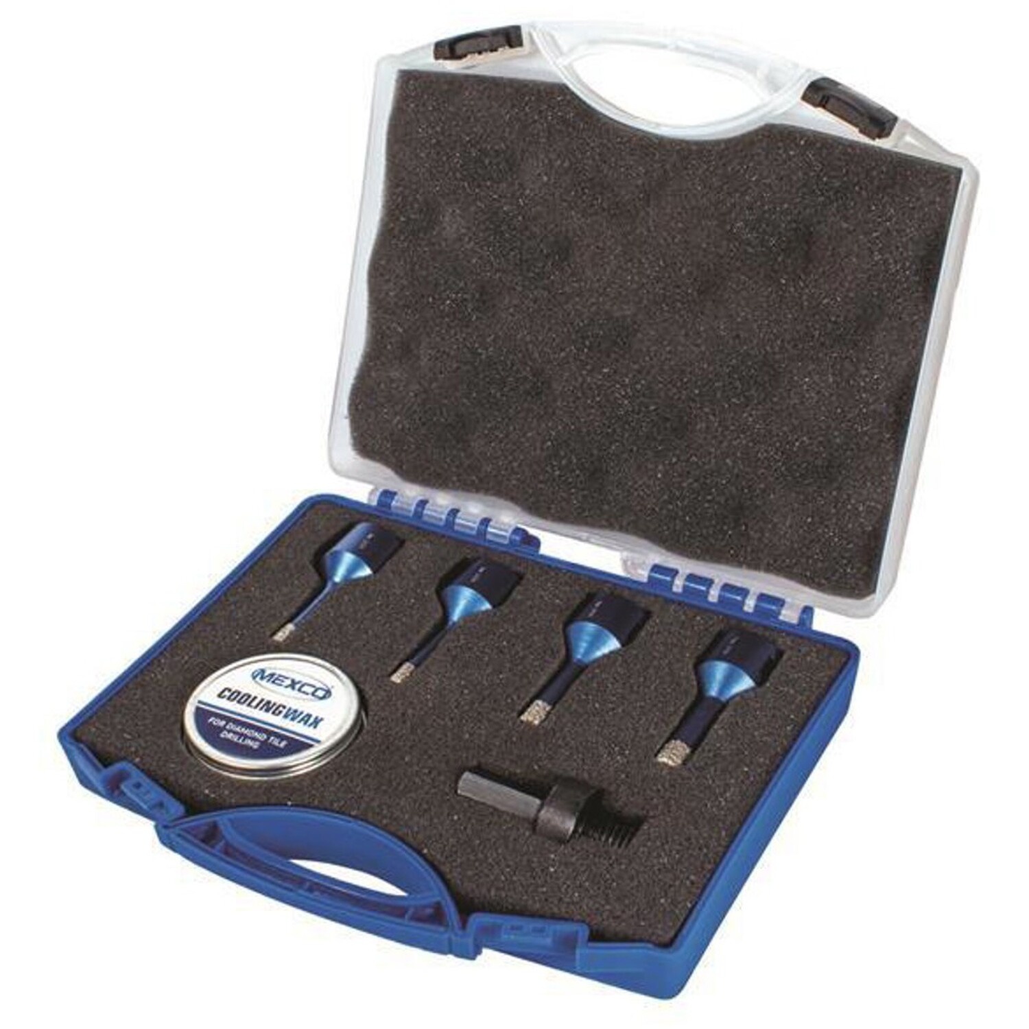 Mexco Xcel Grade Diamond Tile Drill Bit Set (6-10Mm) - Black - Image 6