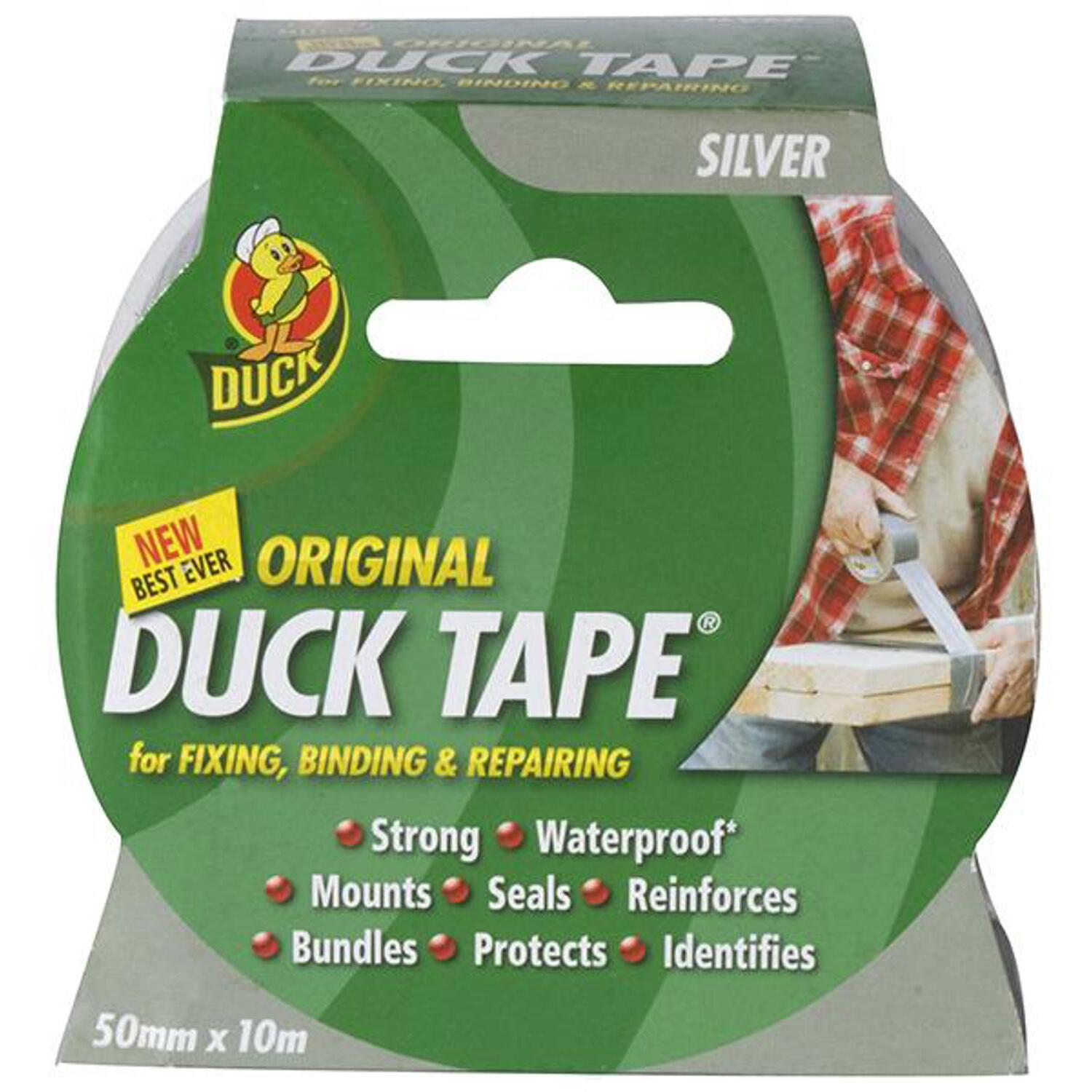 Duck Tape Silver Tape 50mm x 10m - Image 13