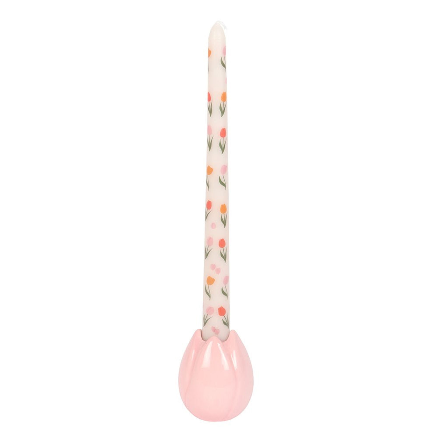 Something Different Tulip Candle Holder in Pink