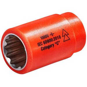 ITL Insulated Insulated 1/2in Drive Socket 21mm