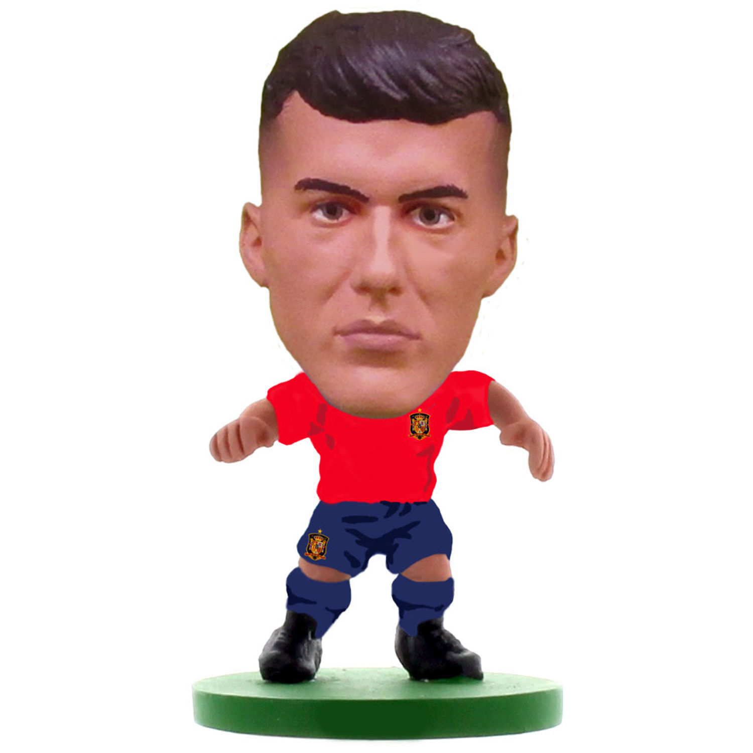 Spain Rodri Soccerstarz Football Figurine - Red/Gold/Dark Blue