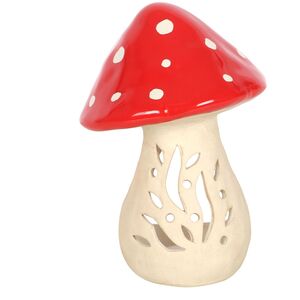 Something Different Ceramic Mushroom Tea Light Holder