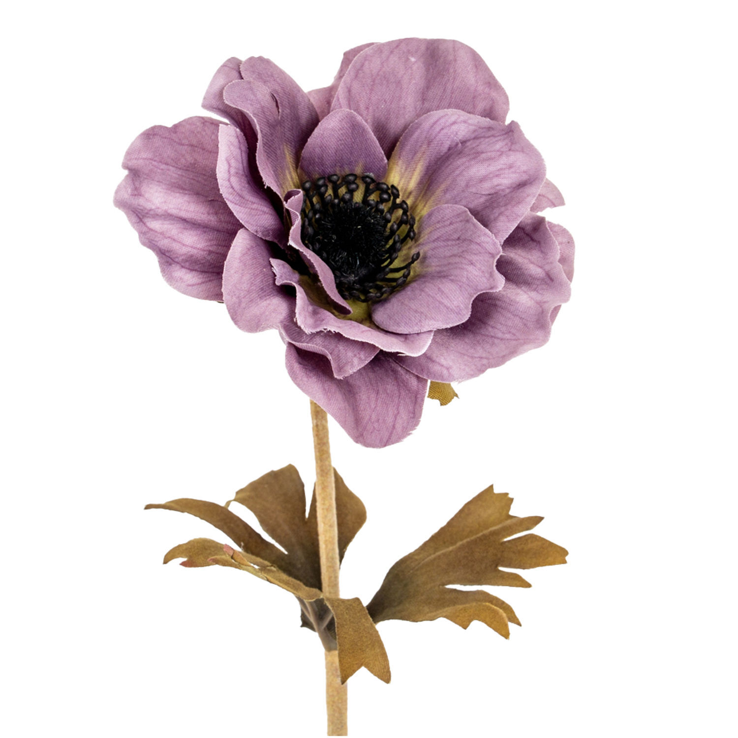 Hill Interiors Anemone Anemone Artificial Flower - Purple