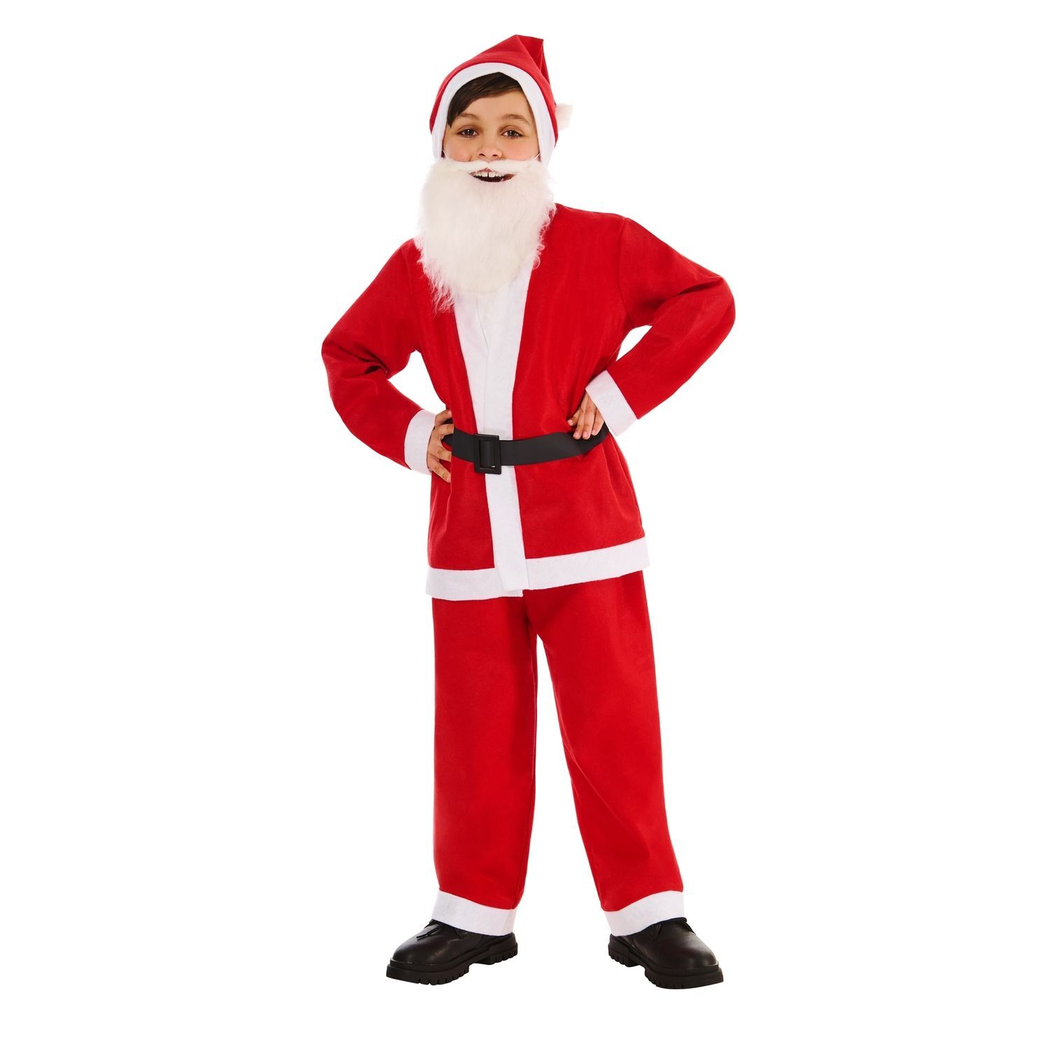 Rubies Childrens/Kids Santa Costume - Red/White / 3-4 Years