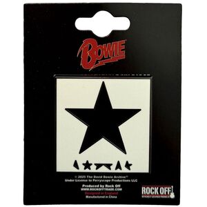 David Bowie Blackstar Pin Badge