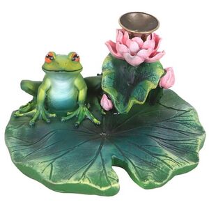 Something Different Lily pad Backflow Incense Burner