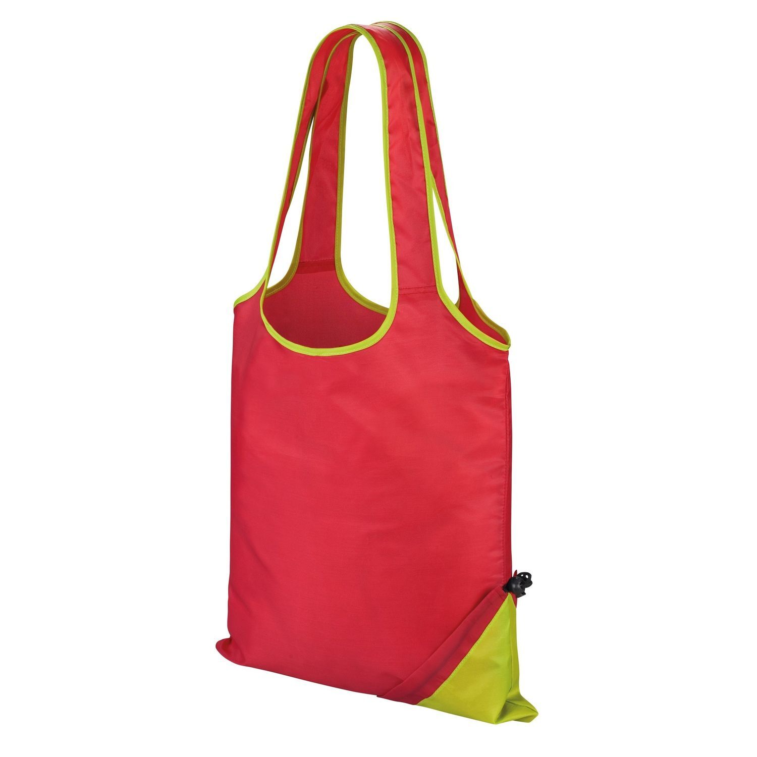 Result Core Compact Shopping Bag (Pack Of 2) - Raspberry/Lime