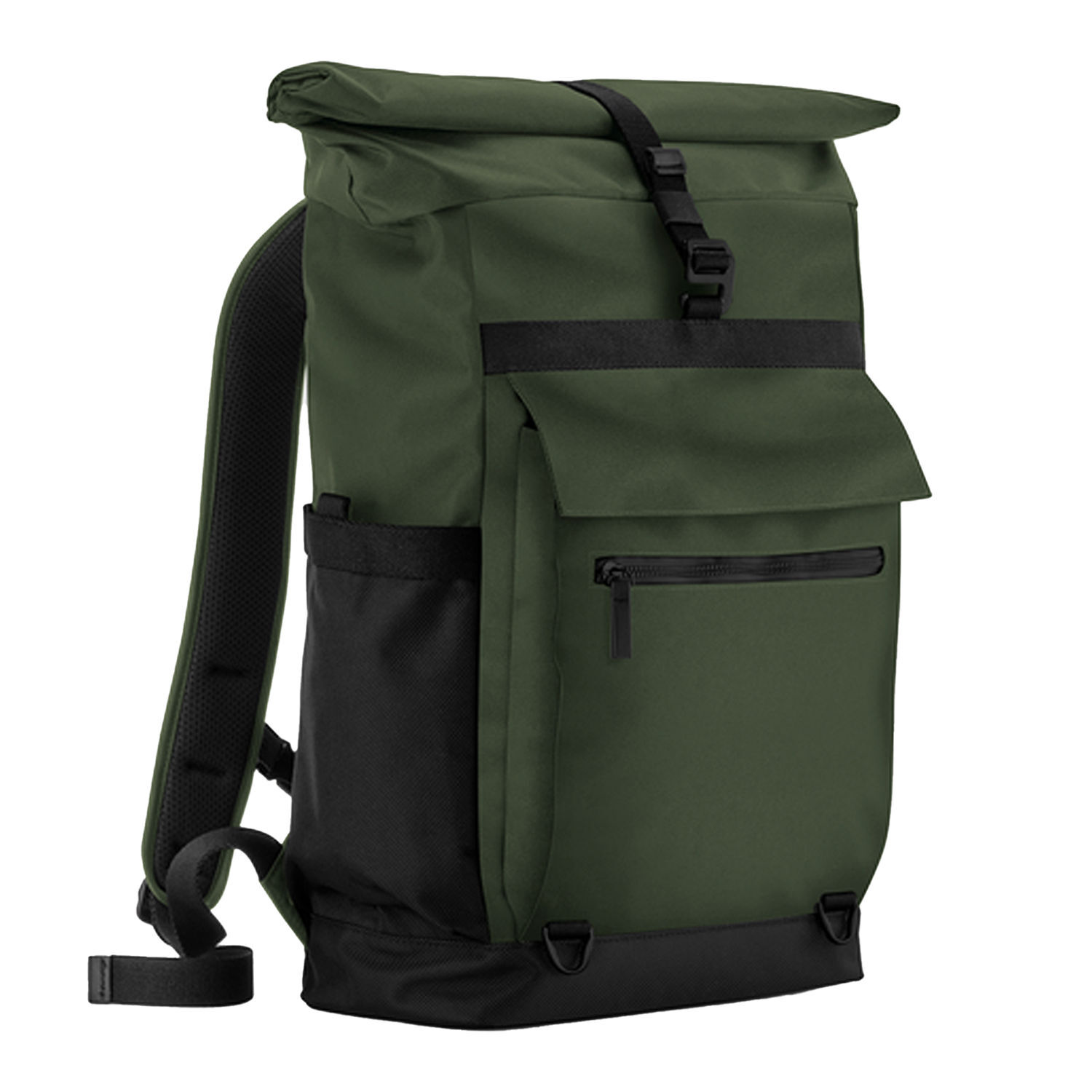 Quadra Axis Roll Top Backpack - Forest Night