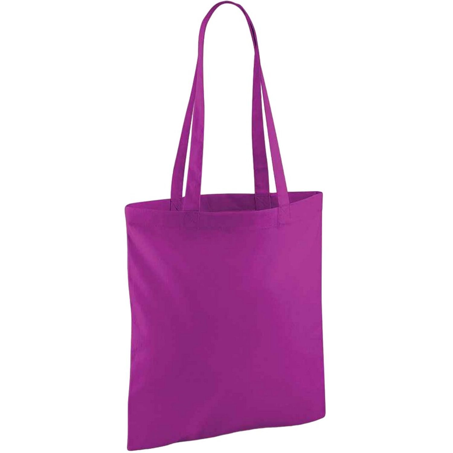 Westford Mill Bag For Life Long Handle Tote Bag - Magenta
