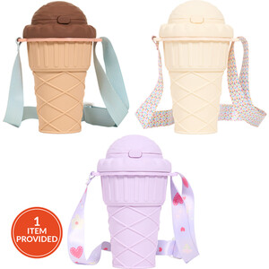 Ice Cream Tumbler with Strap