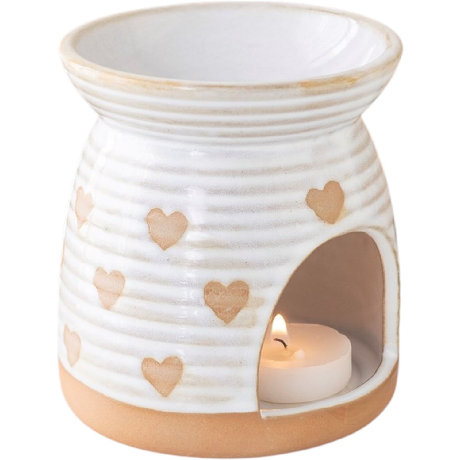 Kingsbury Gifts Heart Print Oil Burner