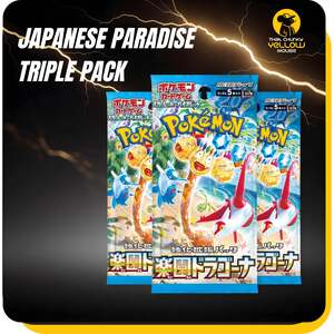 Pack of 3 Japanese Paradise Dragona Surging Sparks Booster Bundle