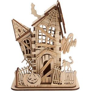 Wooden Haunted House
