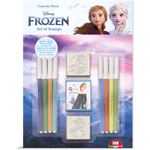 Frozen 2 Blister Pack 2 Stamps  Kids Craft & Stationery Set