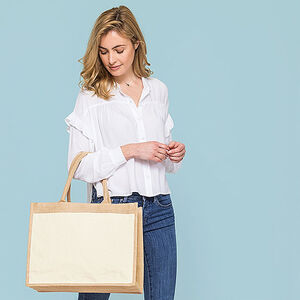Westford Mill Pocket Jute Shopper