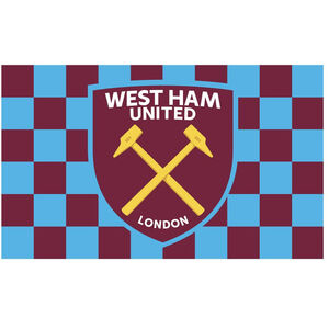 West Ham United FC Chequered Flag