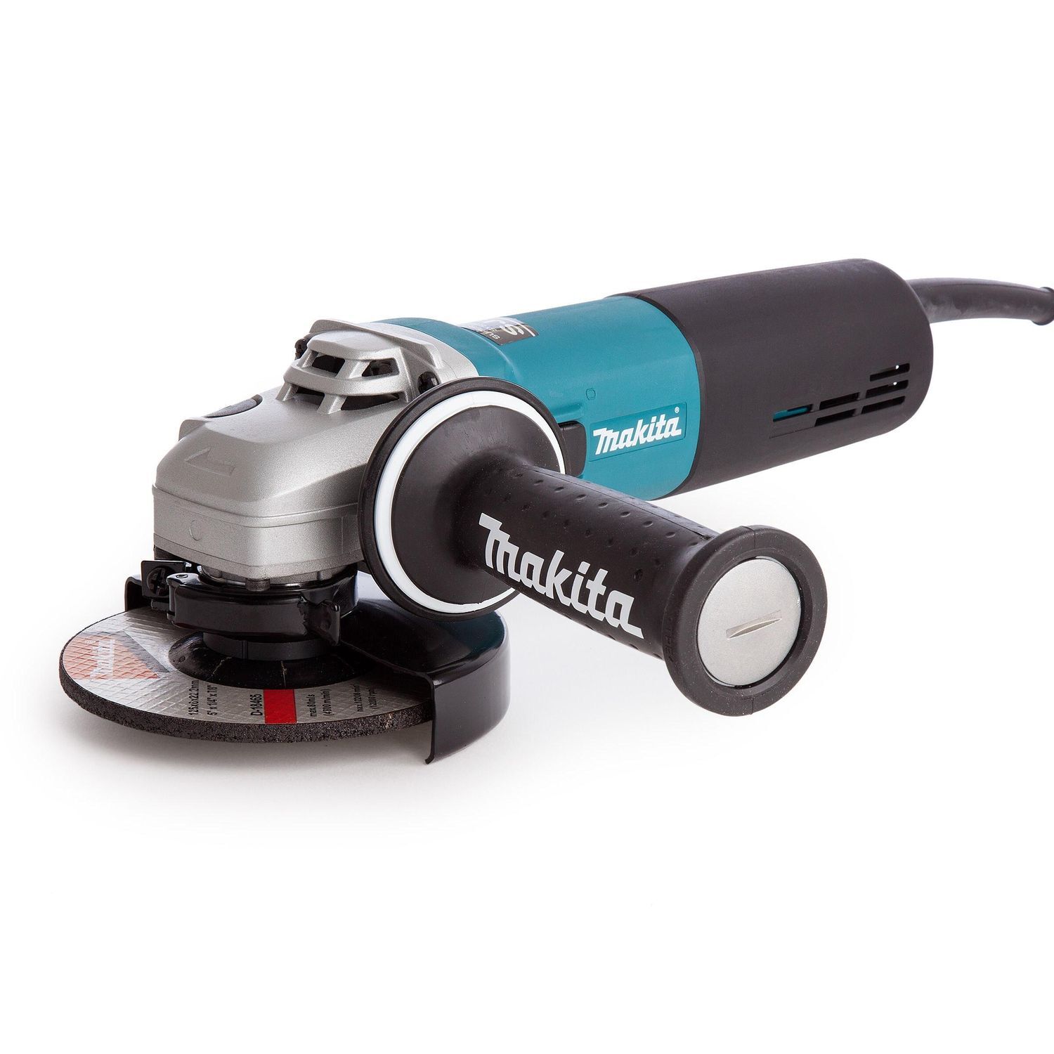 Makita 240V Angle Grinder (Eu Plug) - Blue