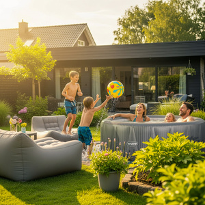 Wave Atlantic Inflatable Hot Tub with Integrated Heater