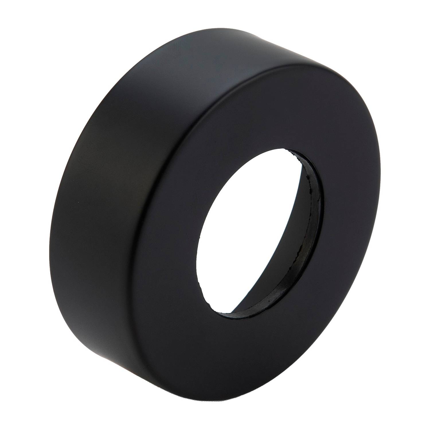 Mcalpine Matt Black Brass Wallflange For 42Mm Od Pipe - Wallflange-Mb42 - White