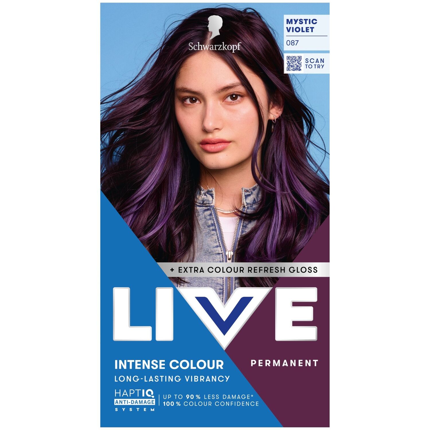 Schwarzkopf Live 087 Mystic Violet - 087 Mystic Violet / 1 - Image 5