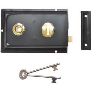 Yale Locks P405-CH rim knob polished chrome.