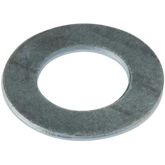 Forgefix zinc plated flat penny washer M5 x 25mm pack of 10