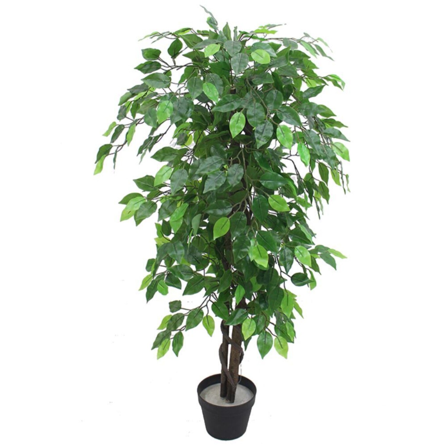 Artificial Tree 120cm Potted Indoor Commercial Decor - Green
