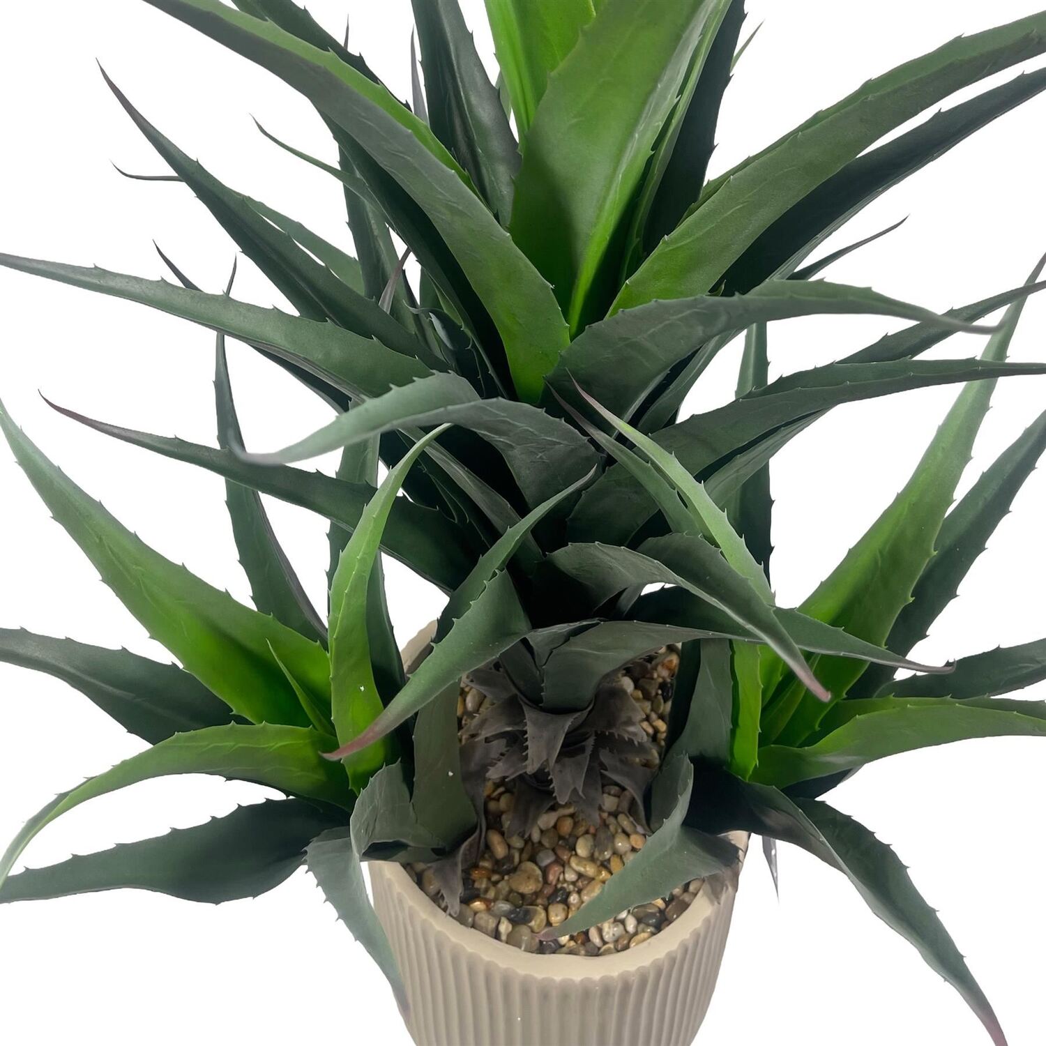 B&Q - Botanik 110Cm Green Artificial Palm Tree - Image 2