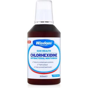 Wisdom Chlorhexidine Mouthwash 300ml