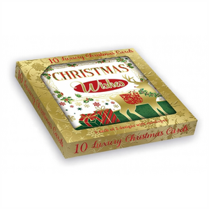 FestiveReindeerChristmasBoxedCards