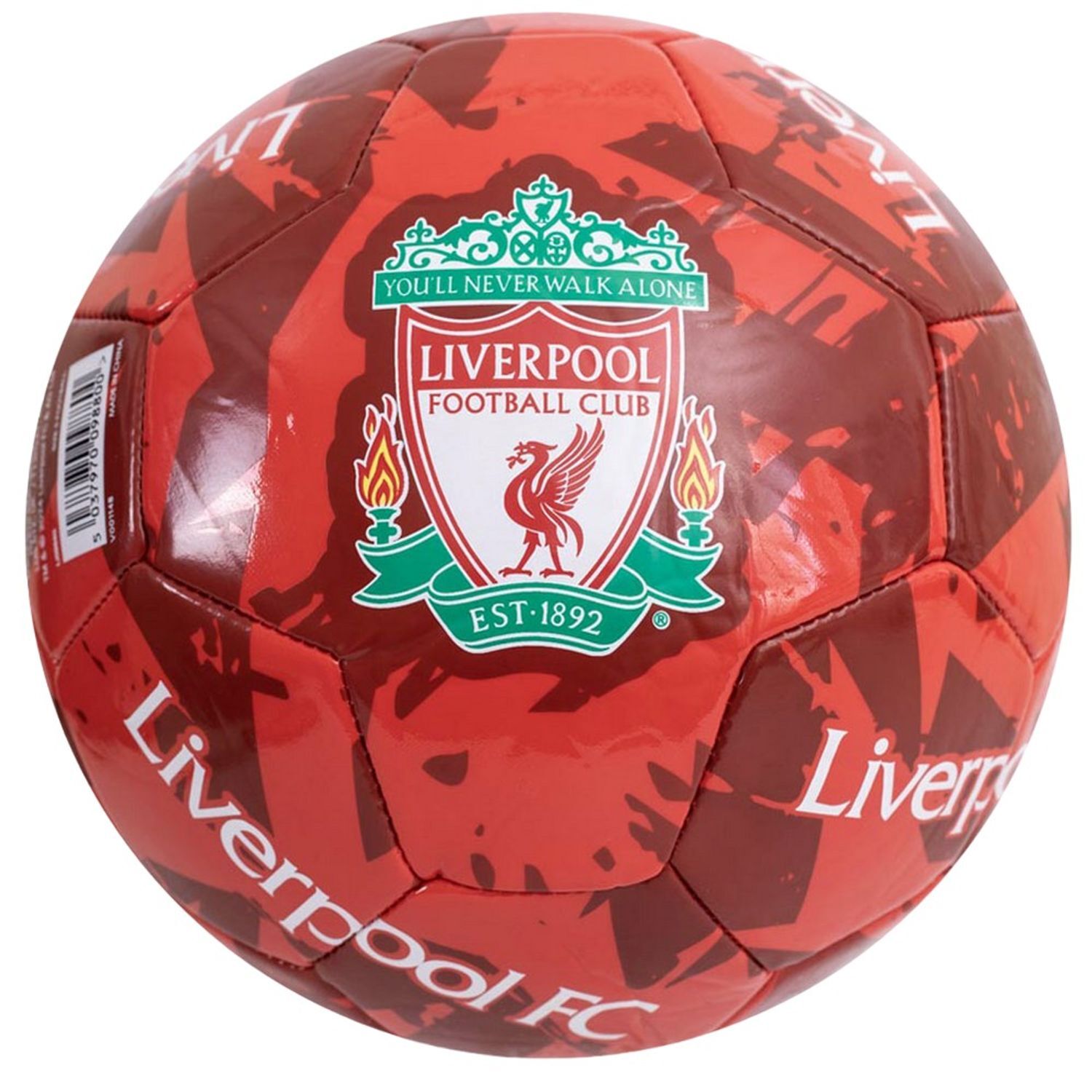 Liverpool Fc Graffiti Football - Red