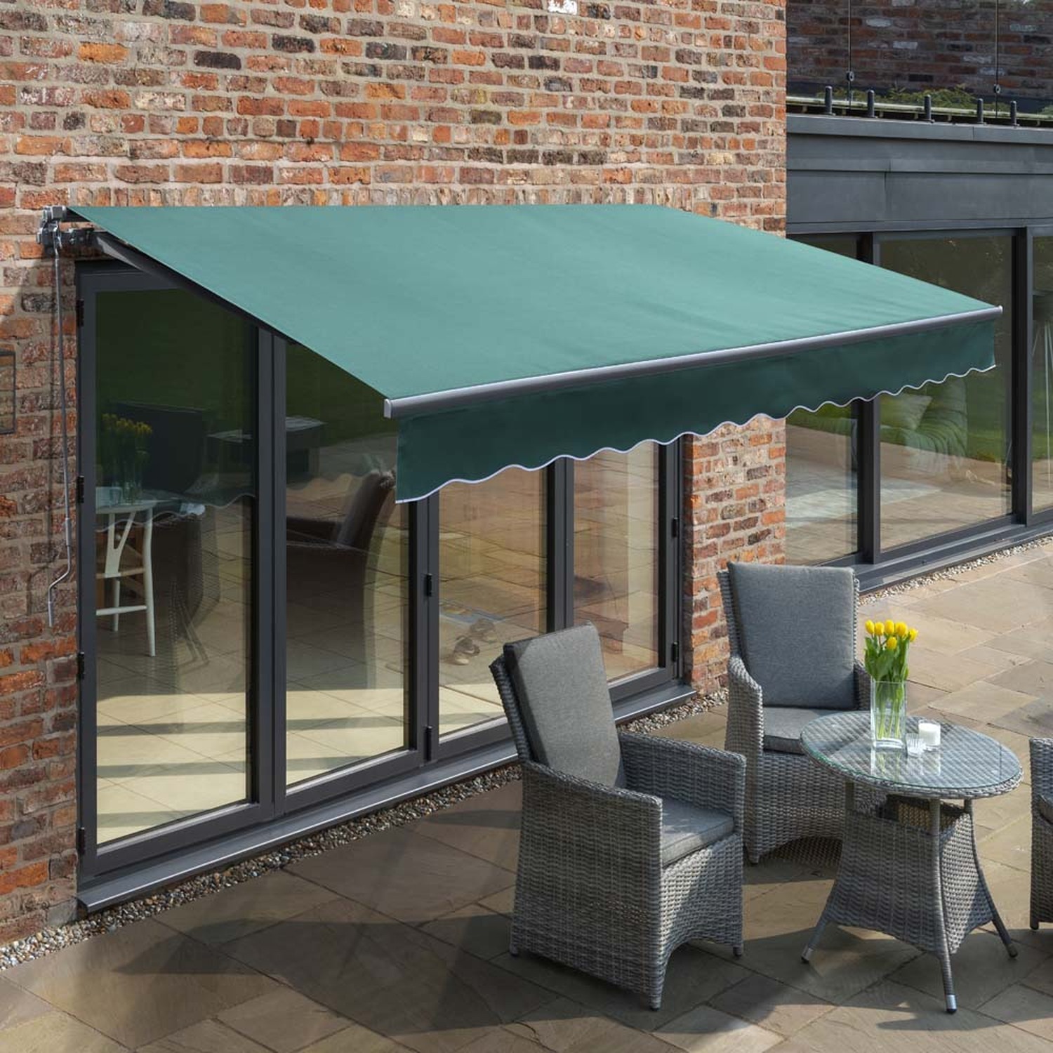 Image of Retractable Aluminium Awning 2.5m x 2.0m&hellip;