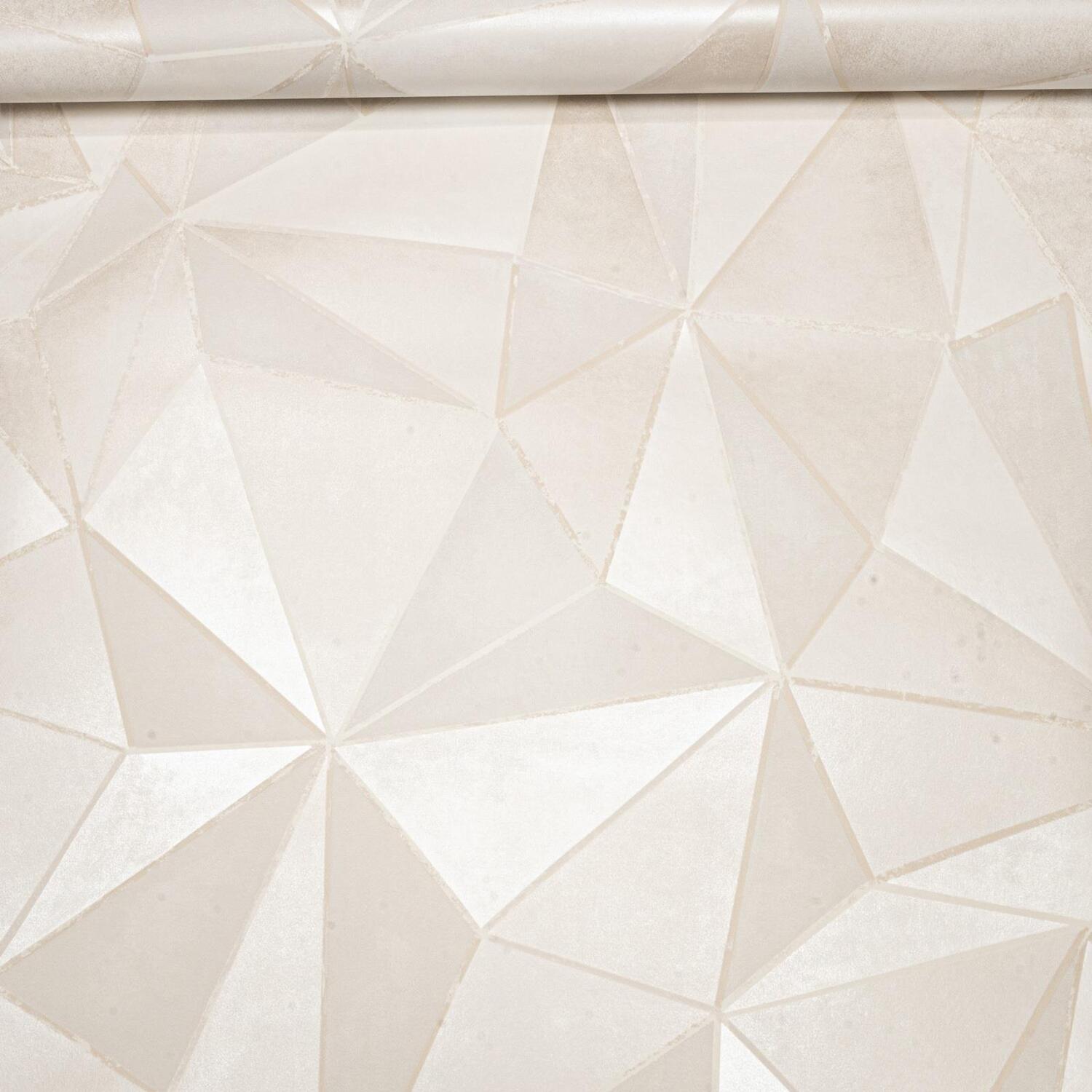 White Glitter Textured Wallpaper Concrete Effect Slightly Imperfect Free Match - Image 4