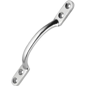 Dzina Sliding Window Sash Handle 150mm (6 Inch) Satin Chrome, Pack of 1