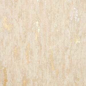 Sample of Manhattan Modern Wallpaper in Oatmeal and Gold