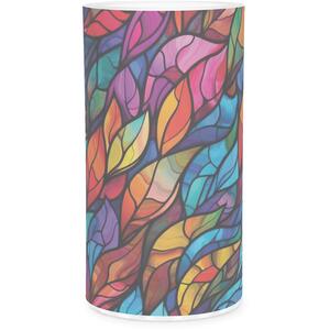 Stained Glass Print Frosted Glass Stein