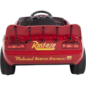 Red HUFFY Disney Cars Lightning McQueen Electric Children's Ride-on 17348WP Red shot 19424874