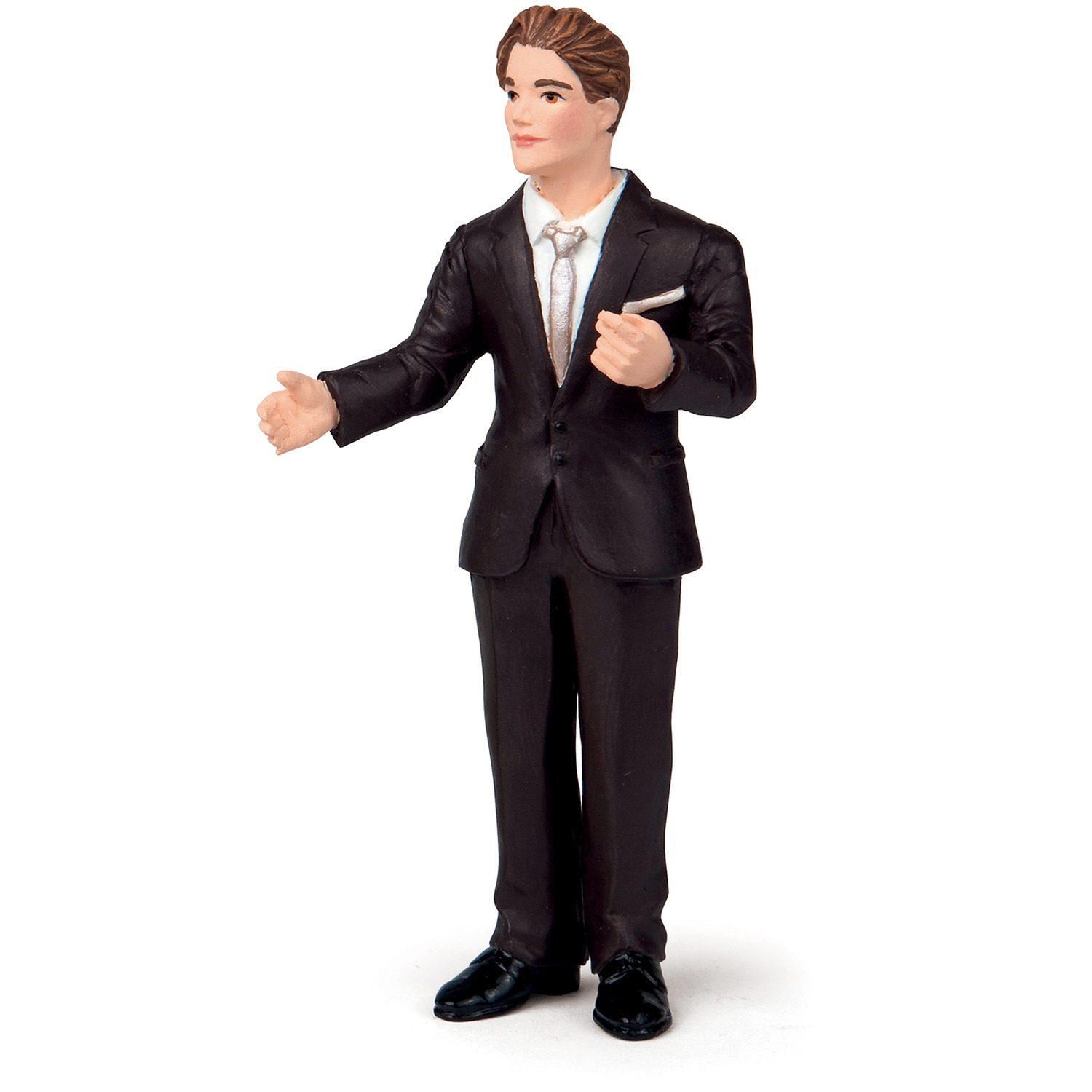 PAPO The Enchanted World Groom Costume Toy Figure - 39067 - Black/White - Black/White