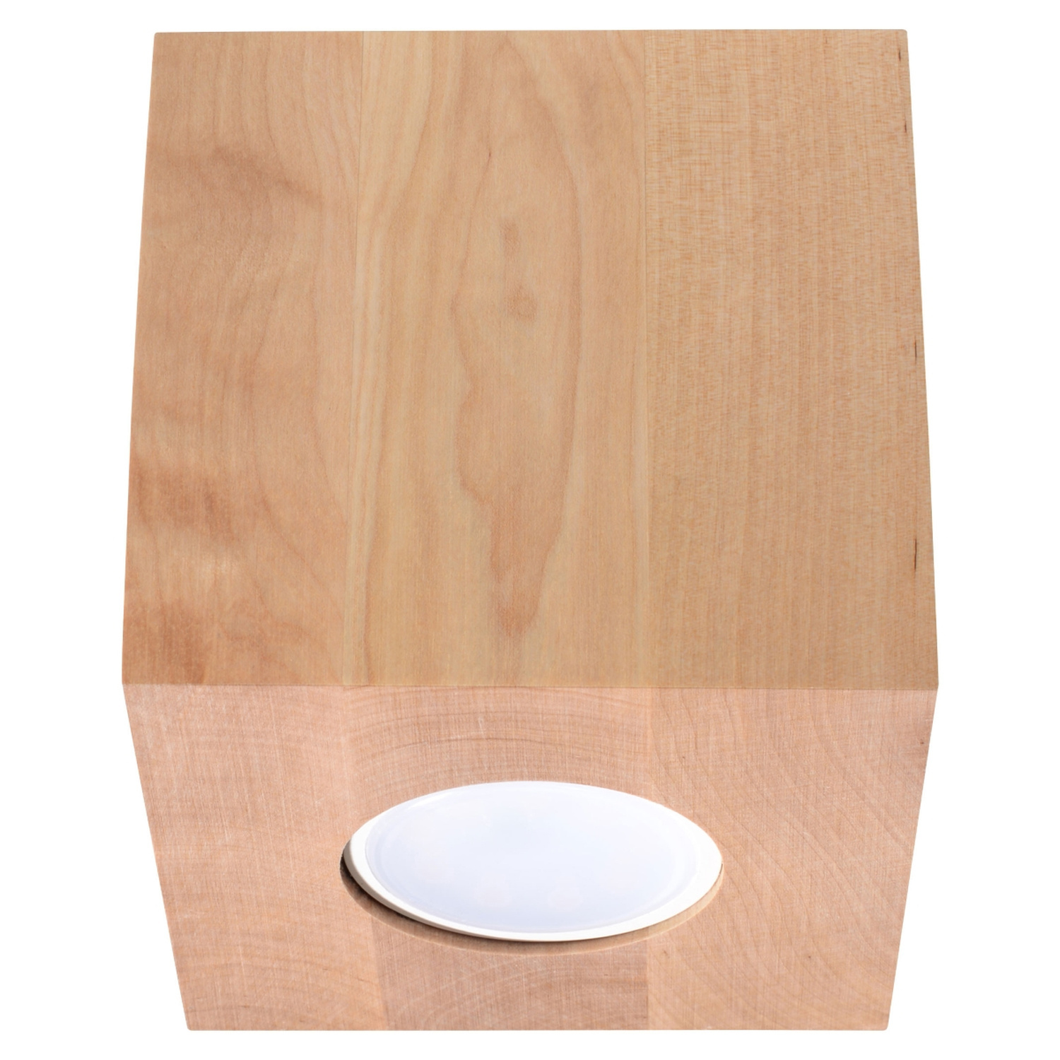B&Q - Luminosa Quad 1 Light Surface Mounted Downlight Natural WoodGu10 - Image 2